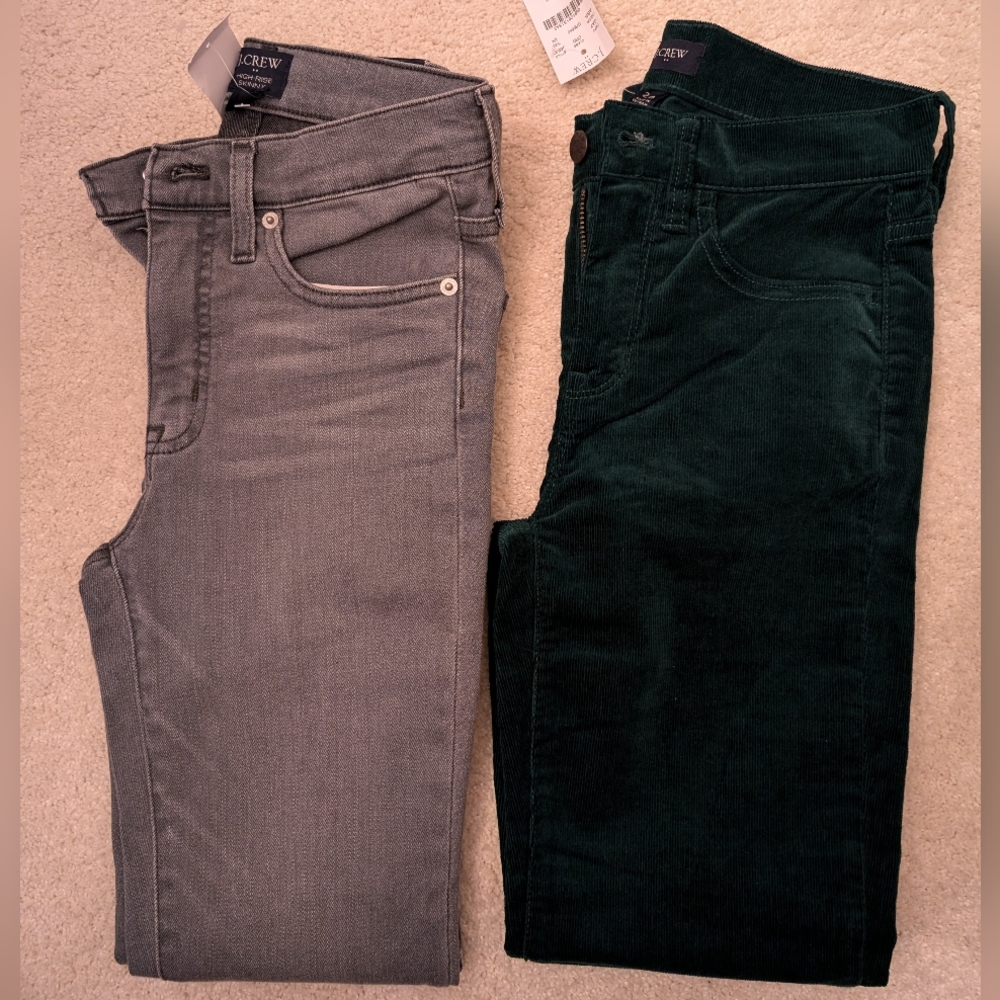 J.crew high rise skinny jeans bundle